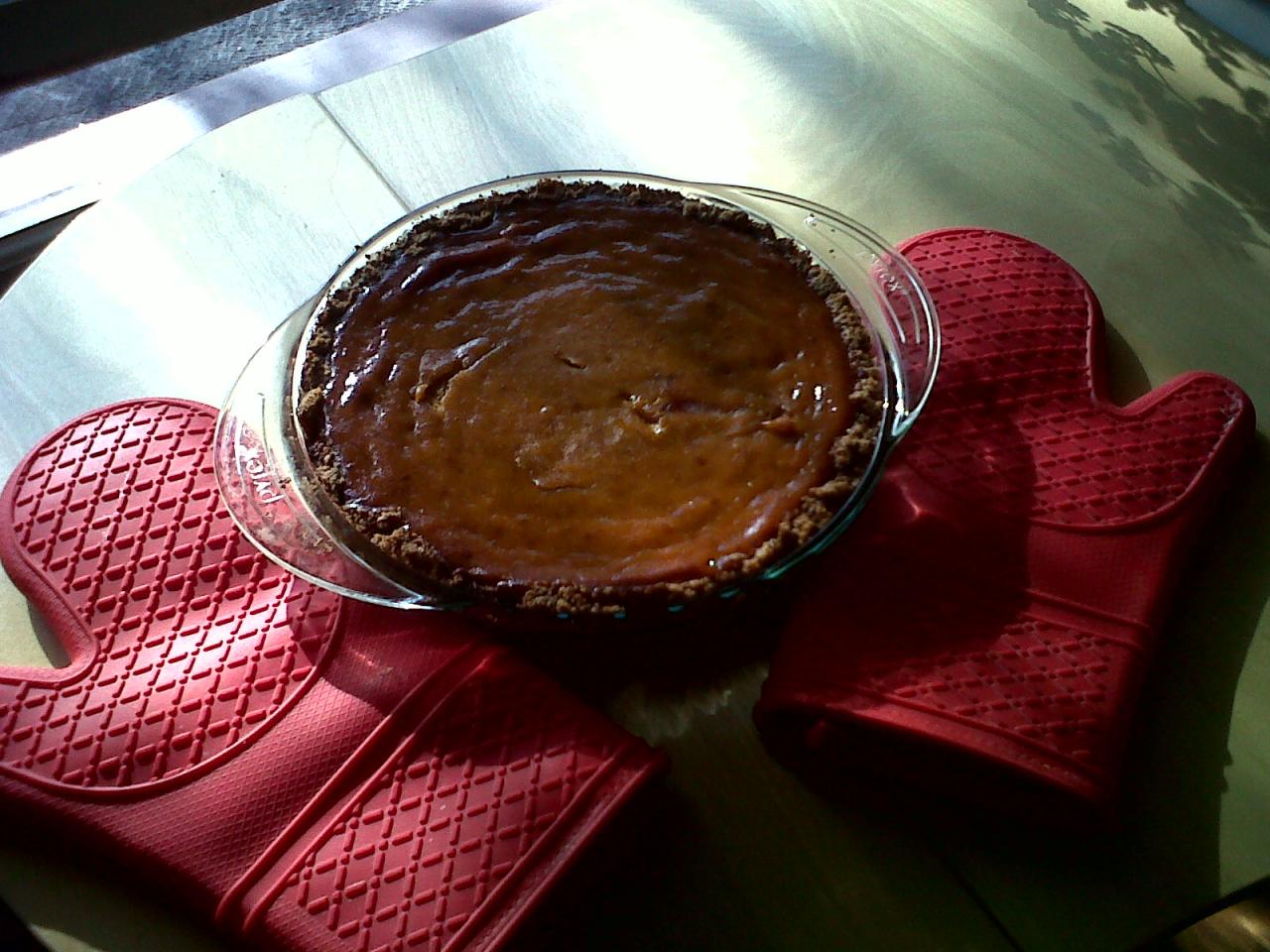 Red Kuri Squash Pie…mmmmmm
