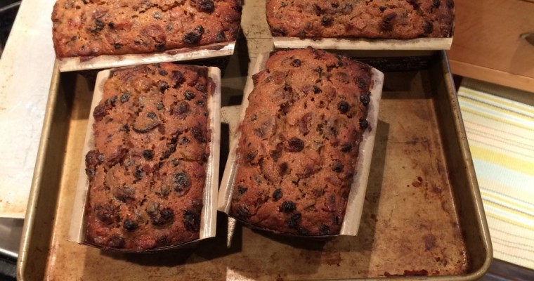 Liz’s Aunt’s Boozy Christmas Fruit Cake