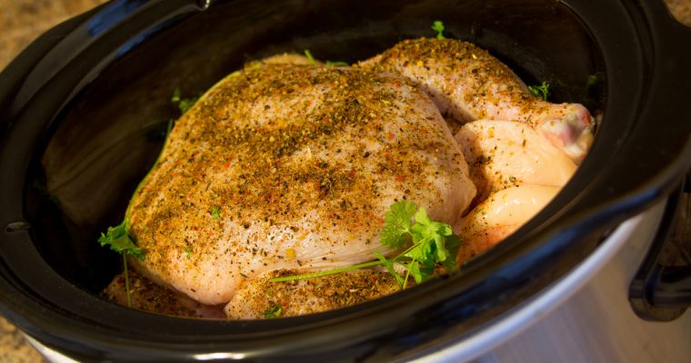 Slow Cooker Roast Chicken