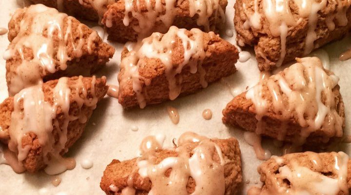 Pumpkin Mini Scones aka Not Starbucks Hockey Pucks
