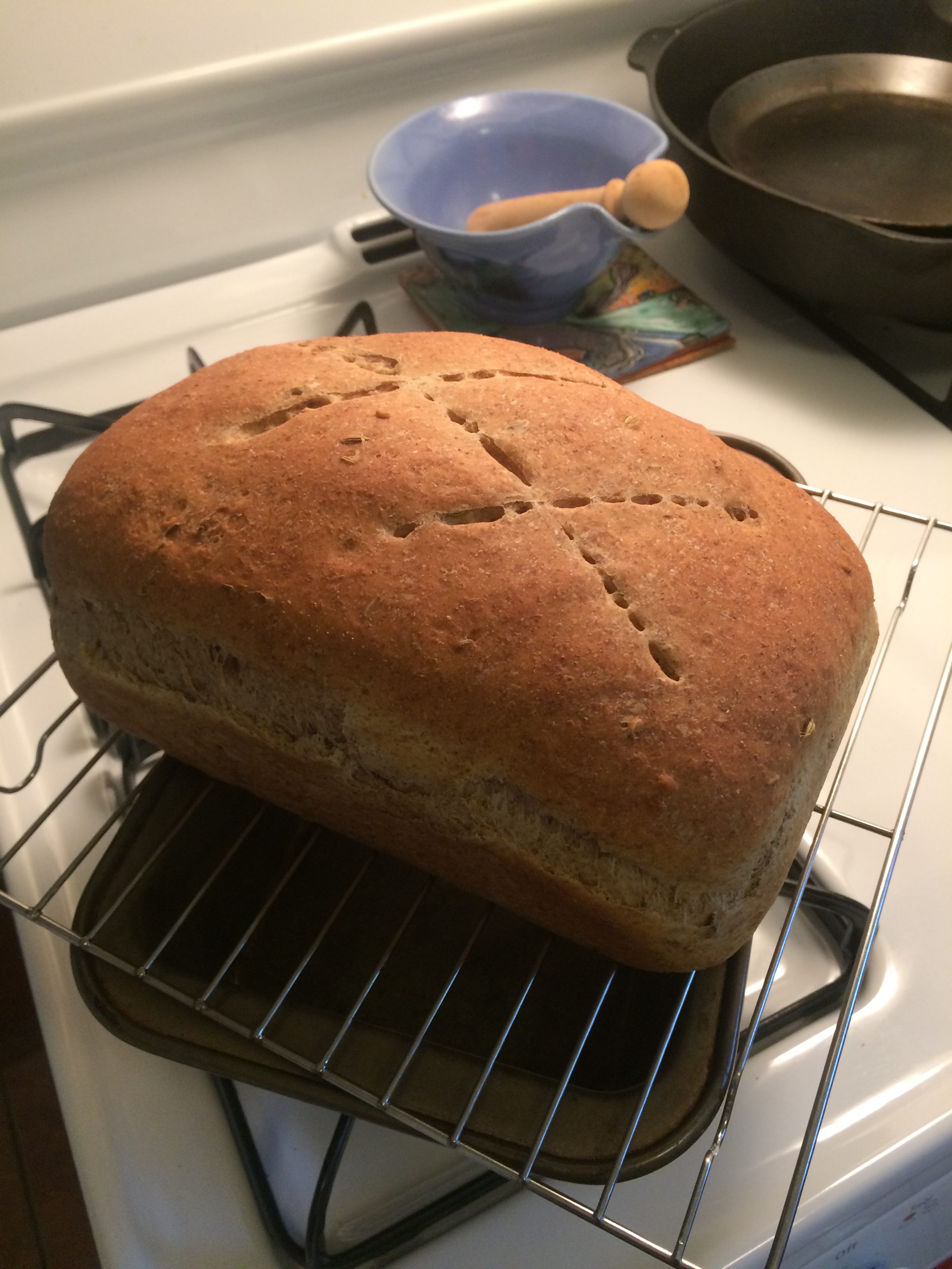 Dill Pickle Rye Bread à la Paul Pettersen