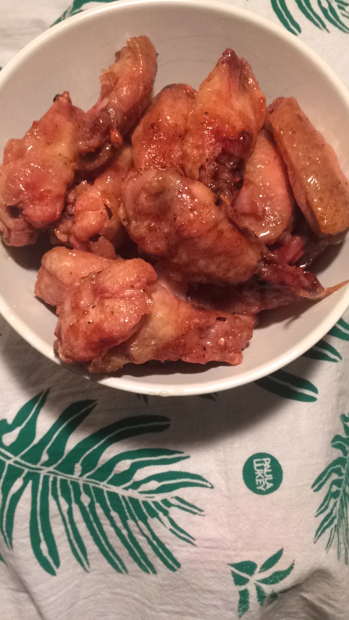 Crispy Baked Chicken Wings with Old Bay Seasoning and Honey
