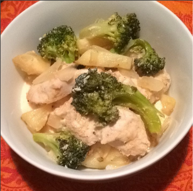 Pineapple and Broccoli Chicken Bake