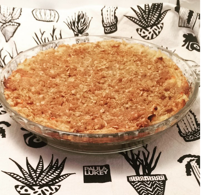 Sour Cream Apple Pie