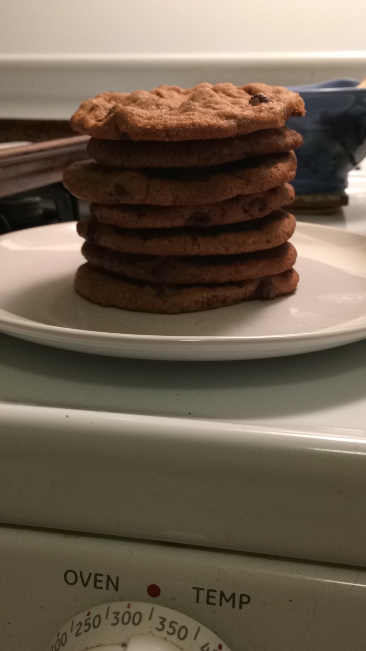 Peanut Butter, Nutella, Chocolate Chip Cookies