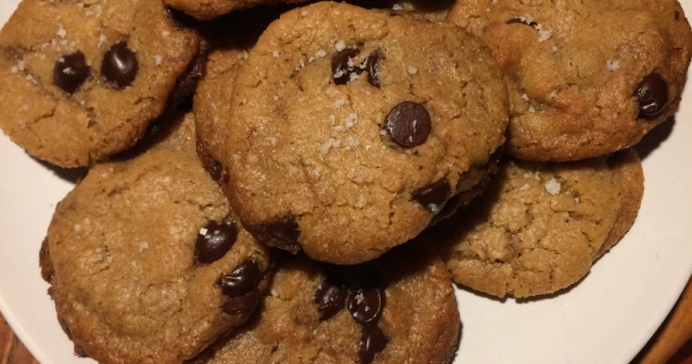 Gluten-free Browned Butter Chocolate Chip Cookies (Experiment #2)