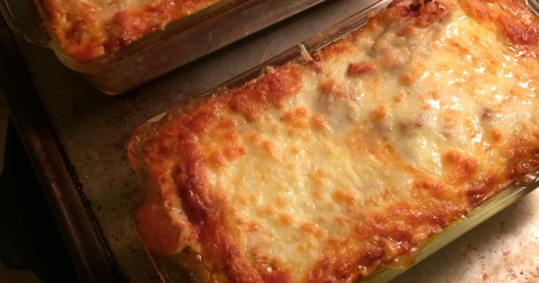 Gluten-free Lasagna (Italissima test-drive)