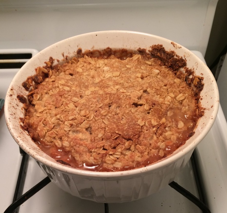 Mom’s Apple Crisp with Gluten-free Option