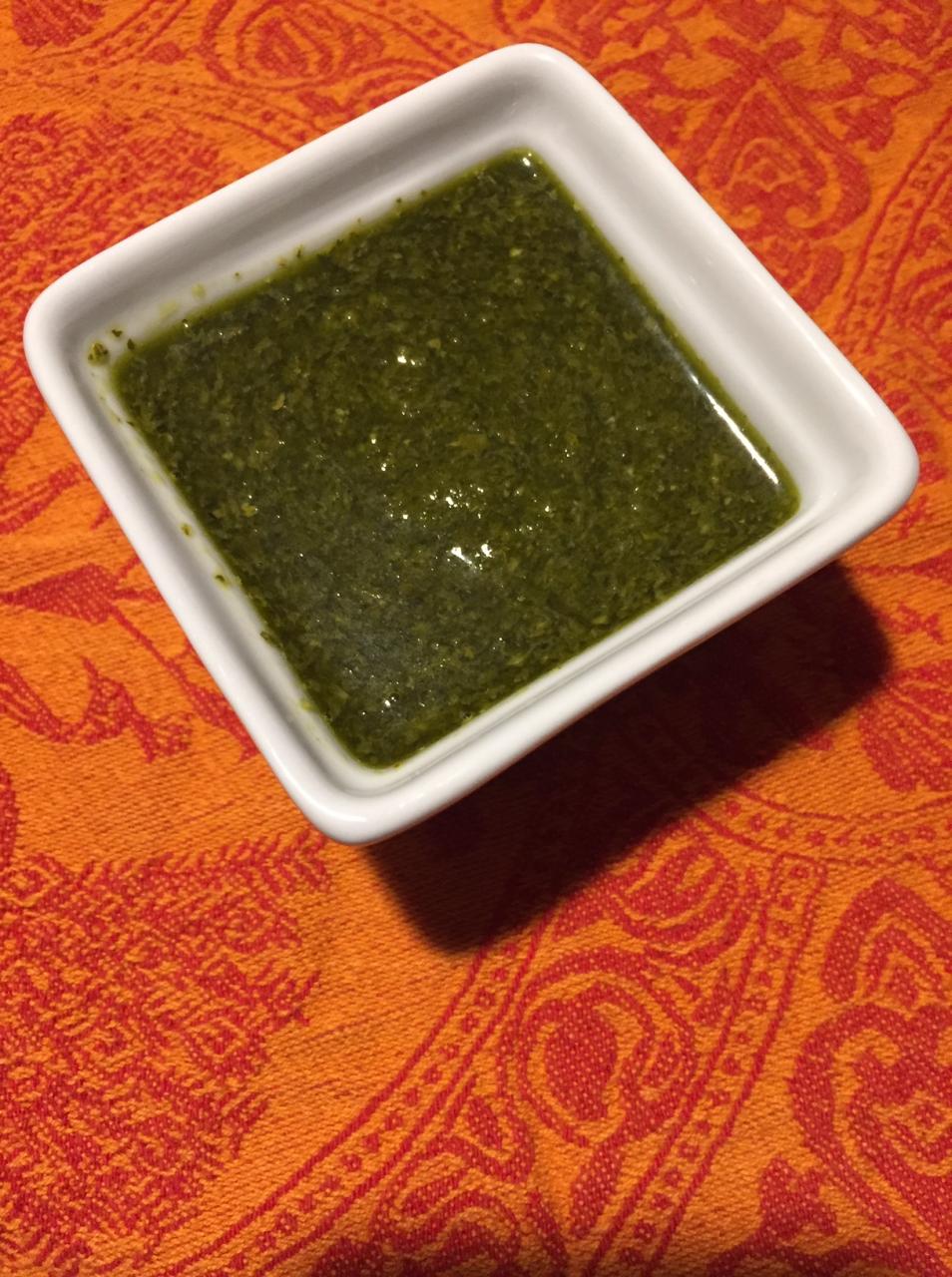 Chimichurri Sauce with Cilantro