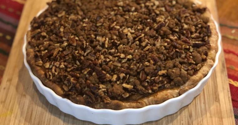 Extra Spicy Pumpkin Pecan Pie
