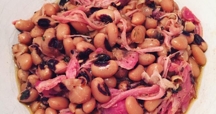 Crock Pot Black Eyed Peas with Smoked Ham Hocks
