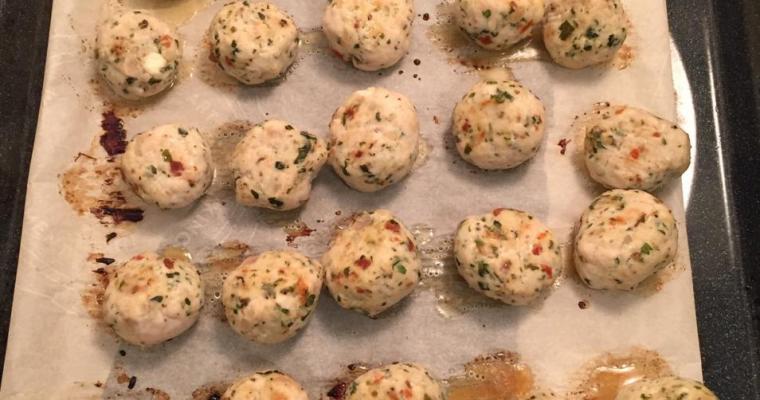 Paleo Sun-dried Tomato and Turkey Meatballs