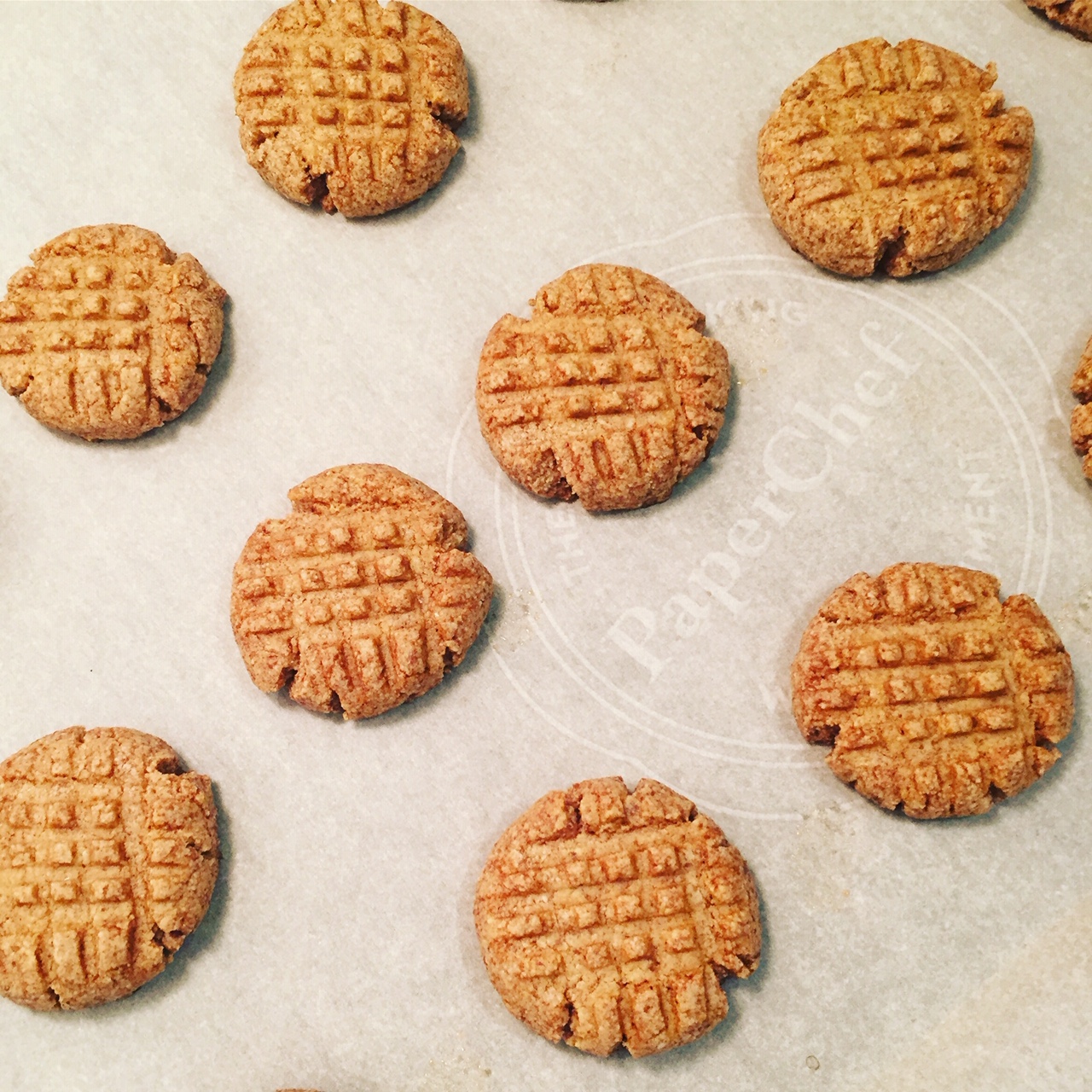 Vegan Gluten-free Peanut Butter Cookies