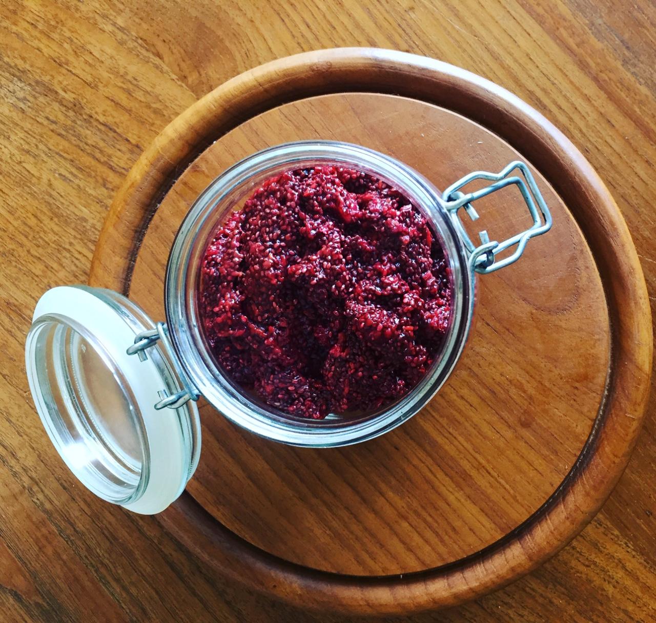 Raspberry Chia Jam