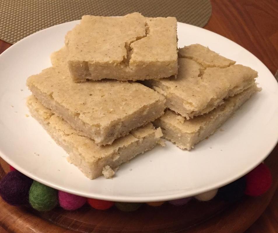 Gluten-free, egg free Cornbread with Sprouted Corn Flour