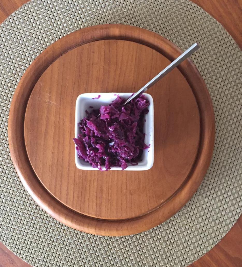 German Red Cabbage and Apple