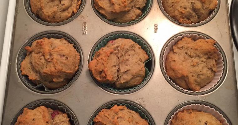 Gluten-Free Vegan Banana Muffins