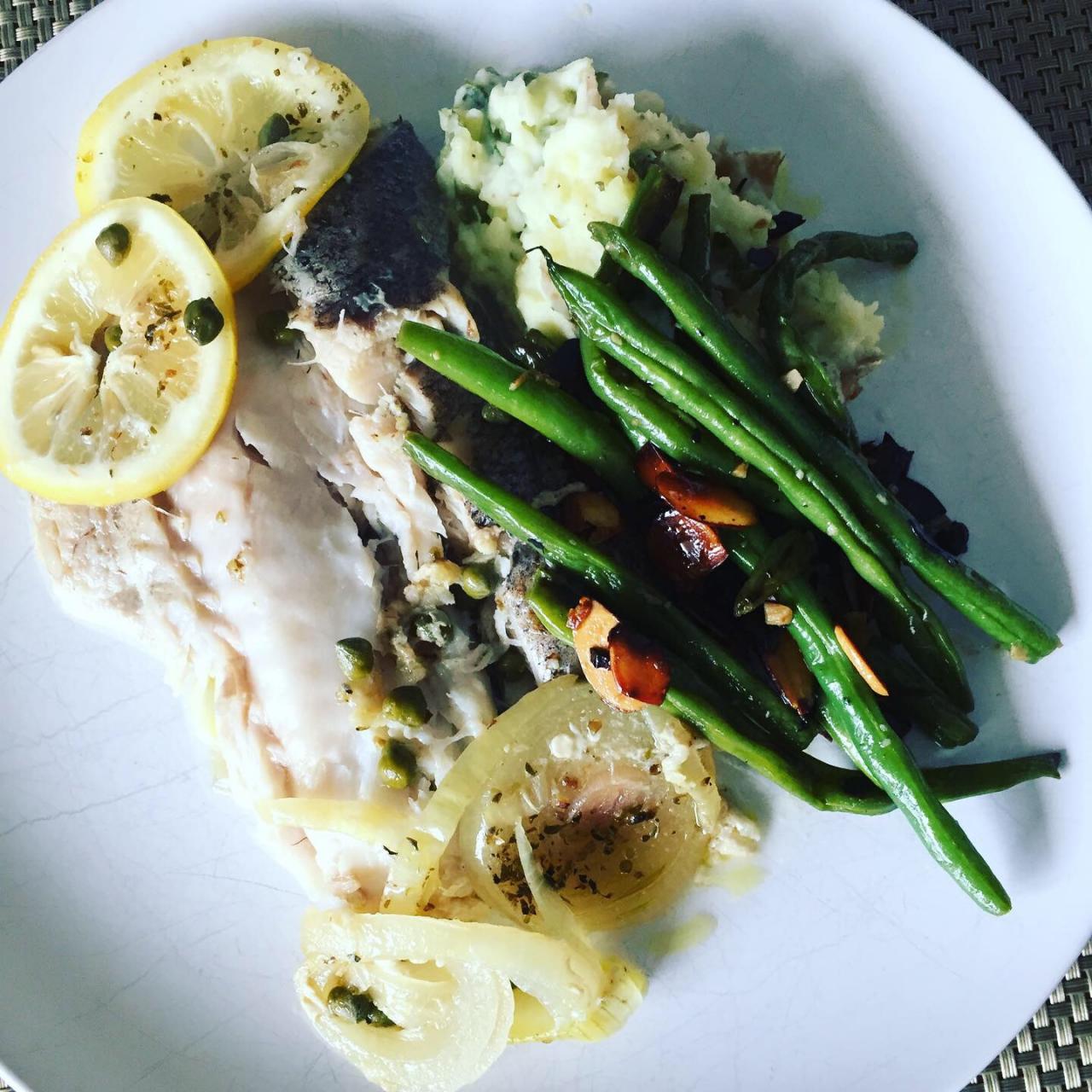 Hake n’ Bake: Oven Roasted Hake with Lemon, Garlic and Capers