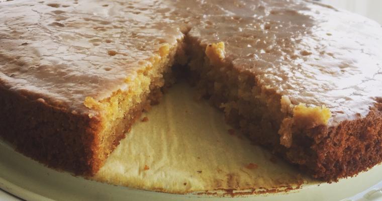 Rose Water Almond Cake