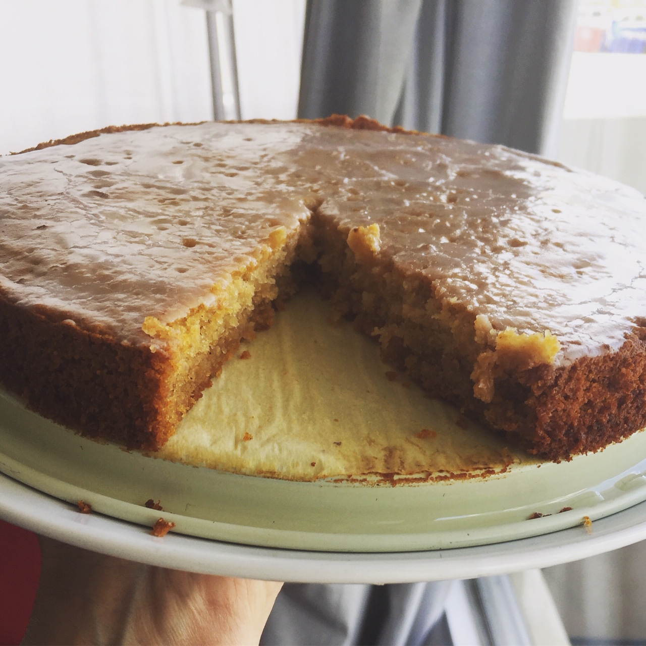 Rose Water Almond Cake