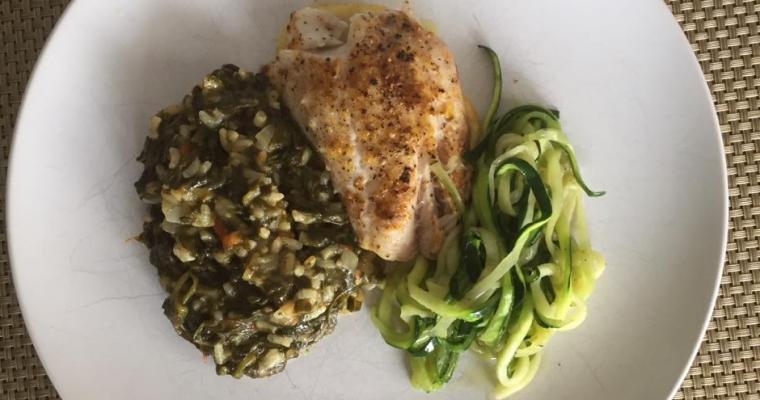 Baked Yellowtail Rockfish Fillets