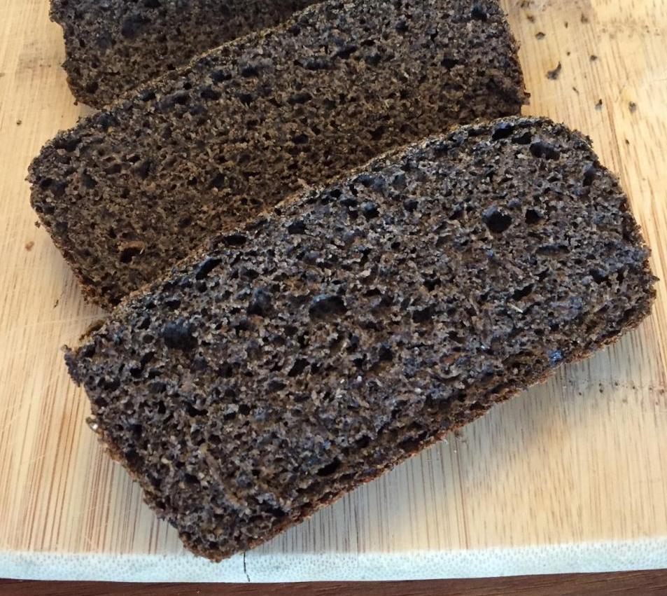 Gluten-free, Egg-free Buckwheat Bread
