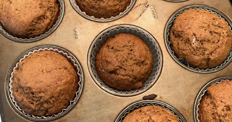 Semolina Banana Muffins