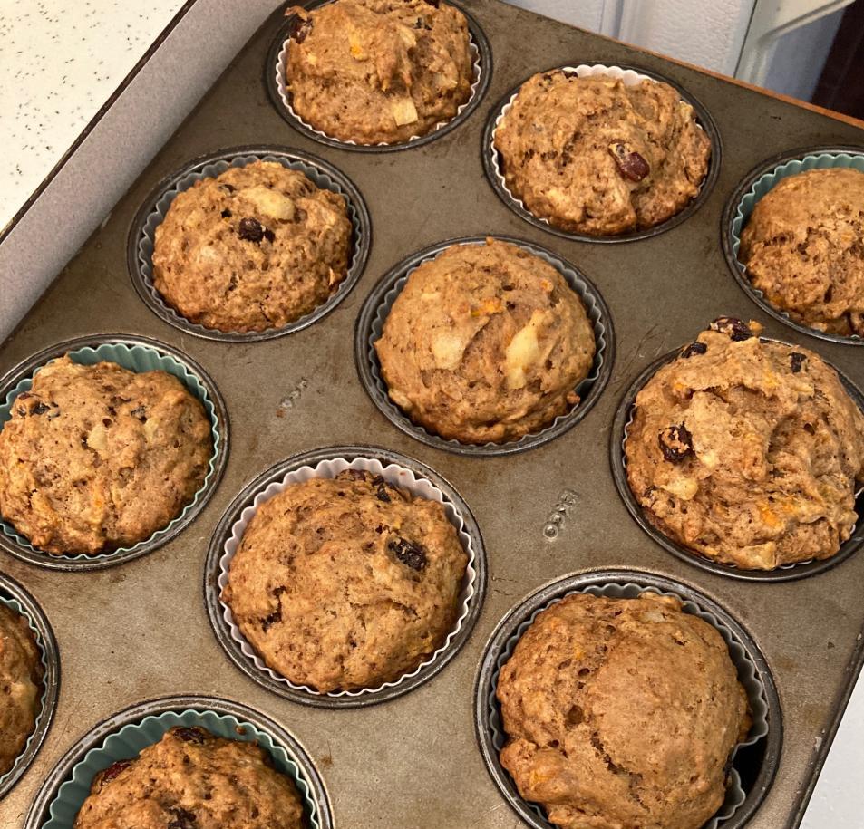 Morning Glory-ish Muffins