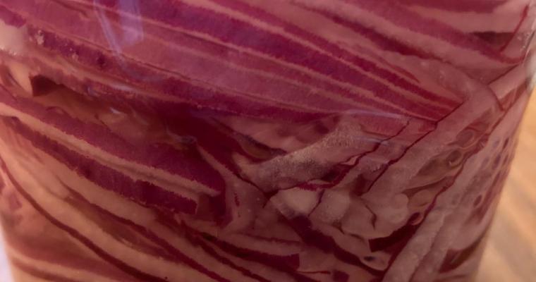 Quick Pickled Red Onion