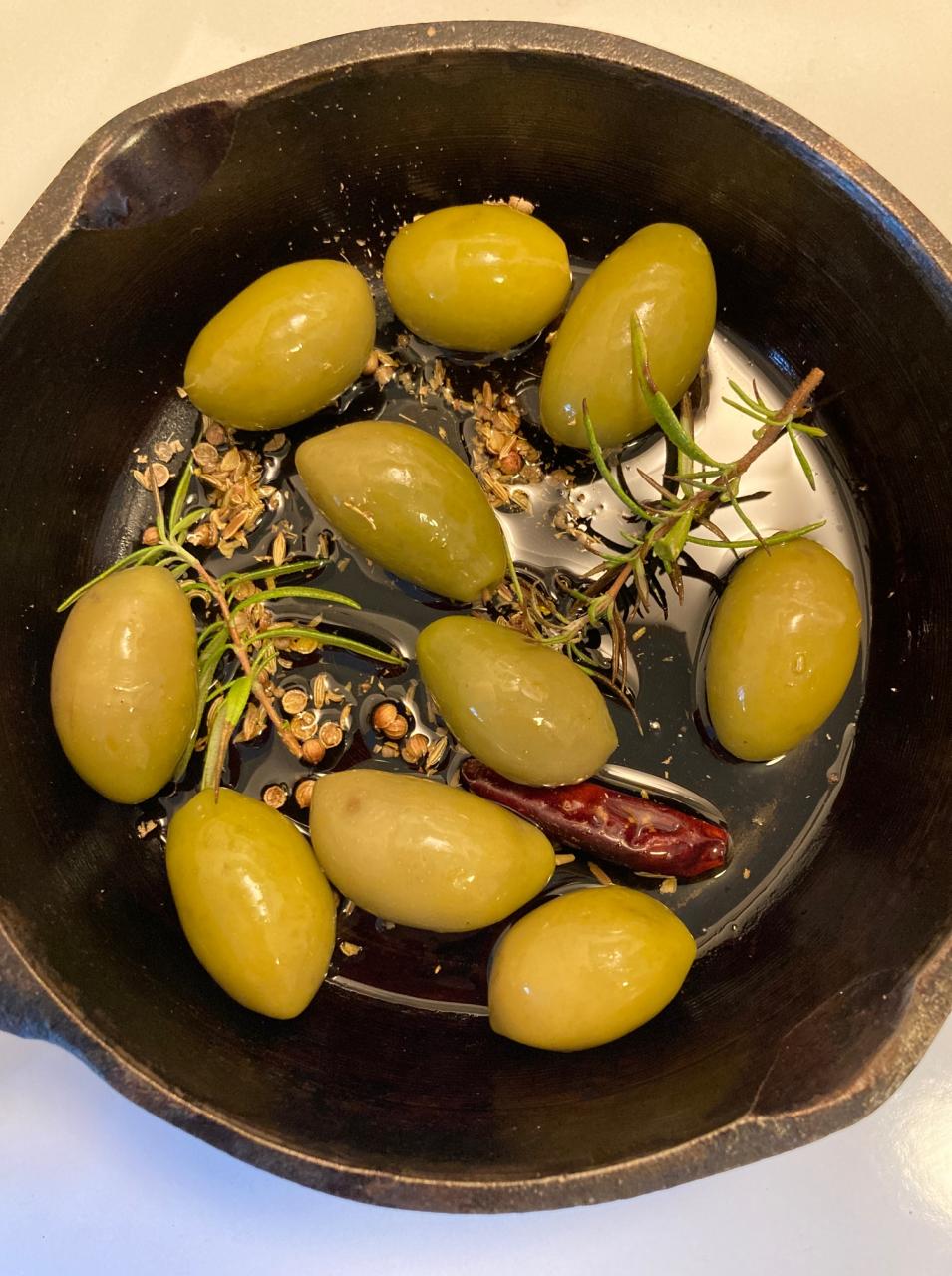 Warmed Spiced Olives