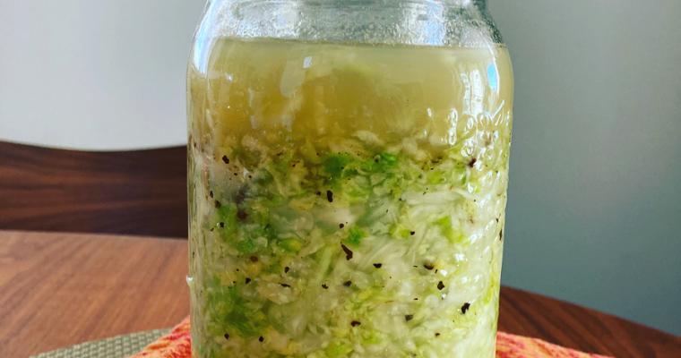 Sauerkraut with Juniper Berries