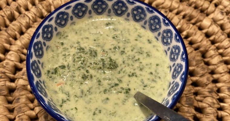 Mint Yogurt Chutney