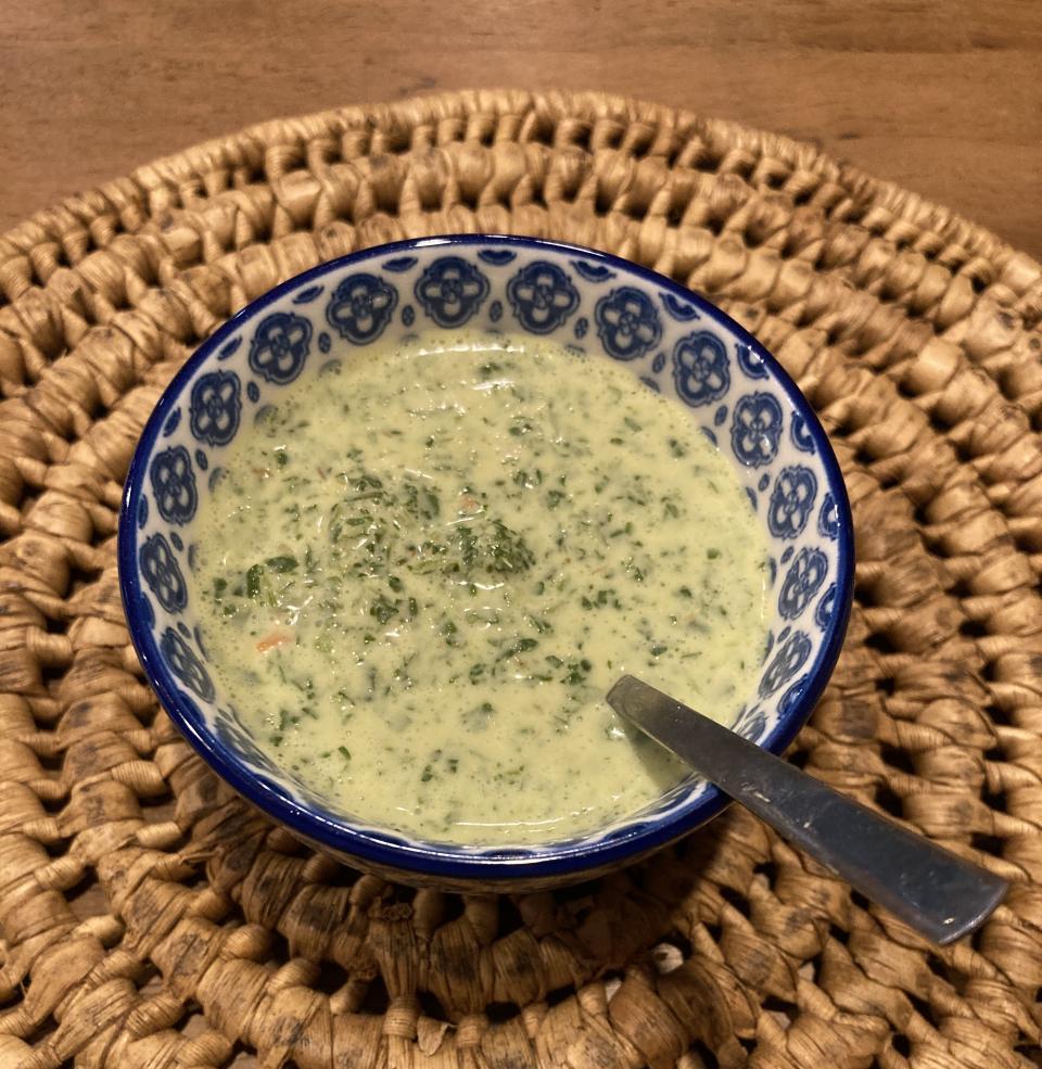Mint Yogurt Chutney