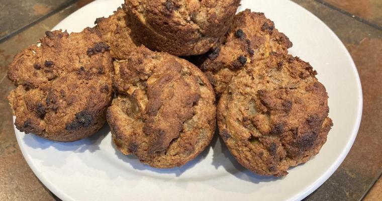 Gluten-free, low sugar apple muffins (that actually taste good)