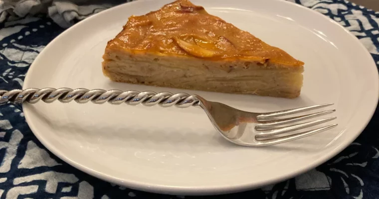 Apple Cake with Orange and Almond