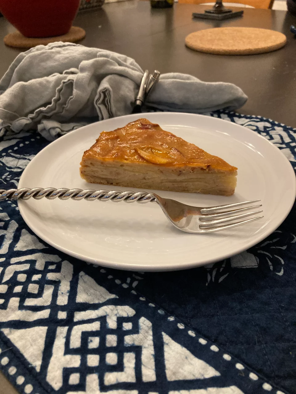 Apple Cake with Orange and Almond